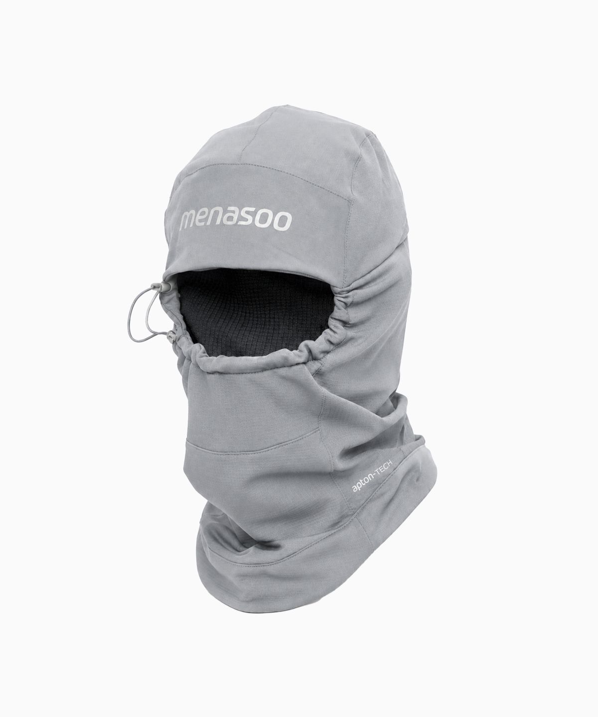 미나수(MENASOO) Fleece Lined Balaclava Neck Warmer_Blue Gray