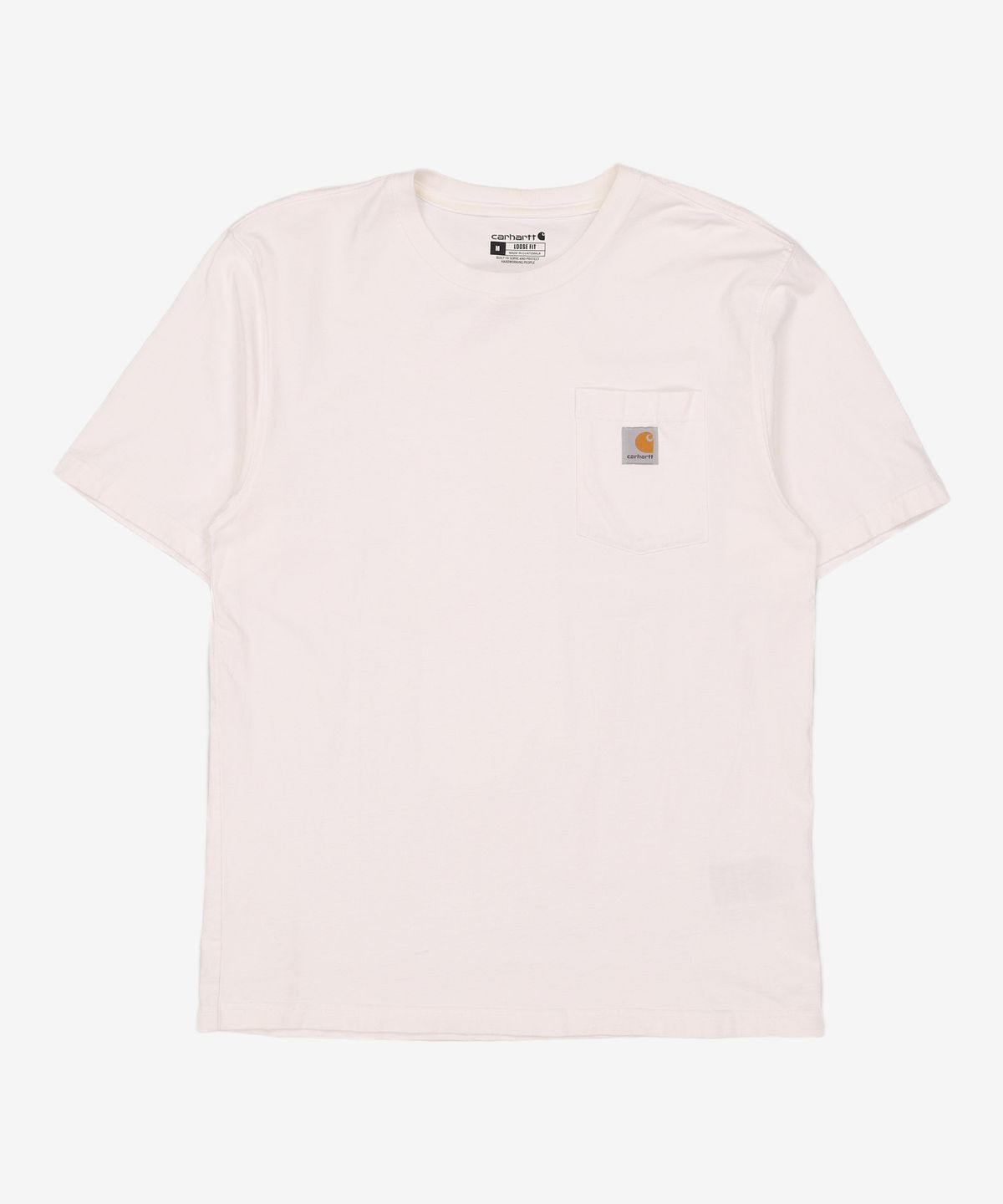 칼하트(CARHARTT) 포켓 반팔티 화이트 K87-WHT M