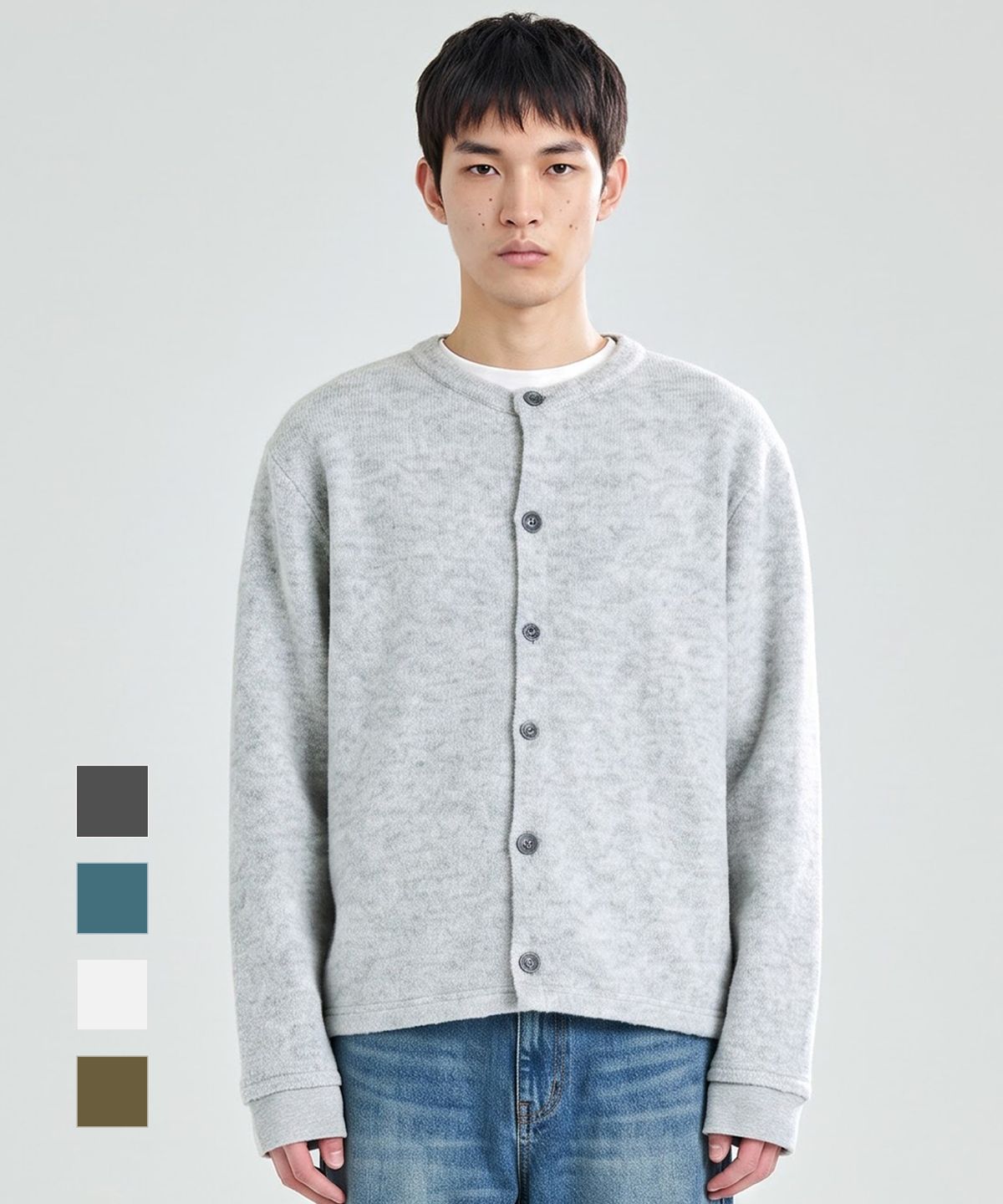 지플리시(ZPLISH) THUMB HOLE 가디건 4Color