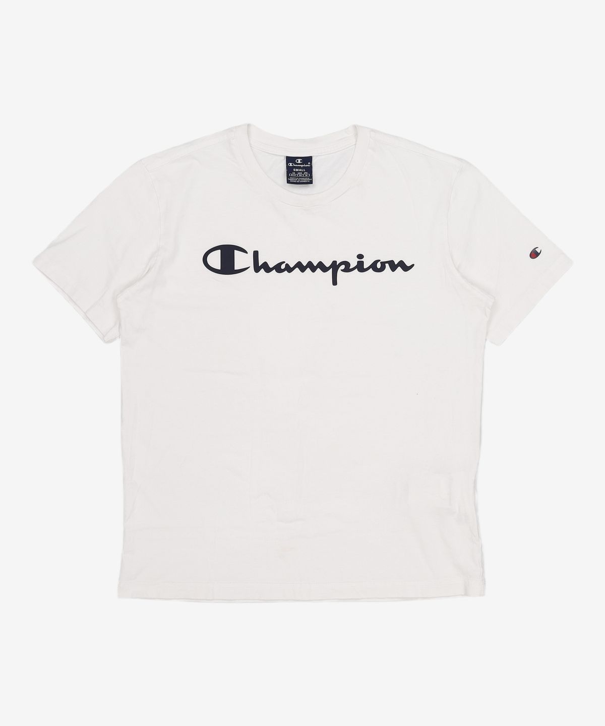 챔피온(CHAMPION) 헤리티지 그래픽 반팔 티셔츠 White S