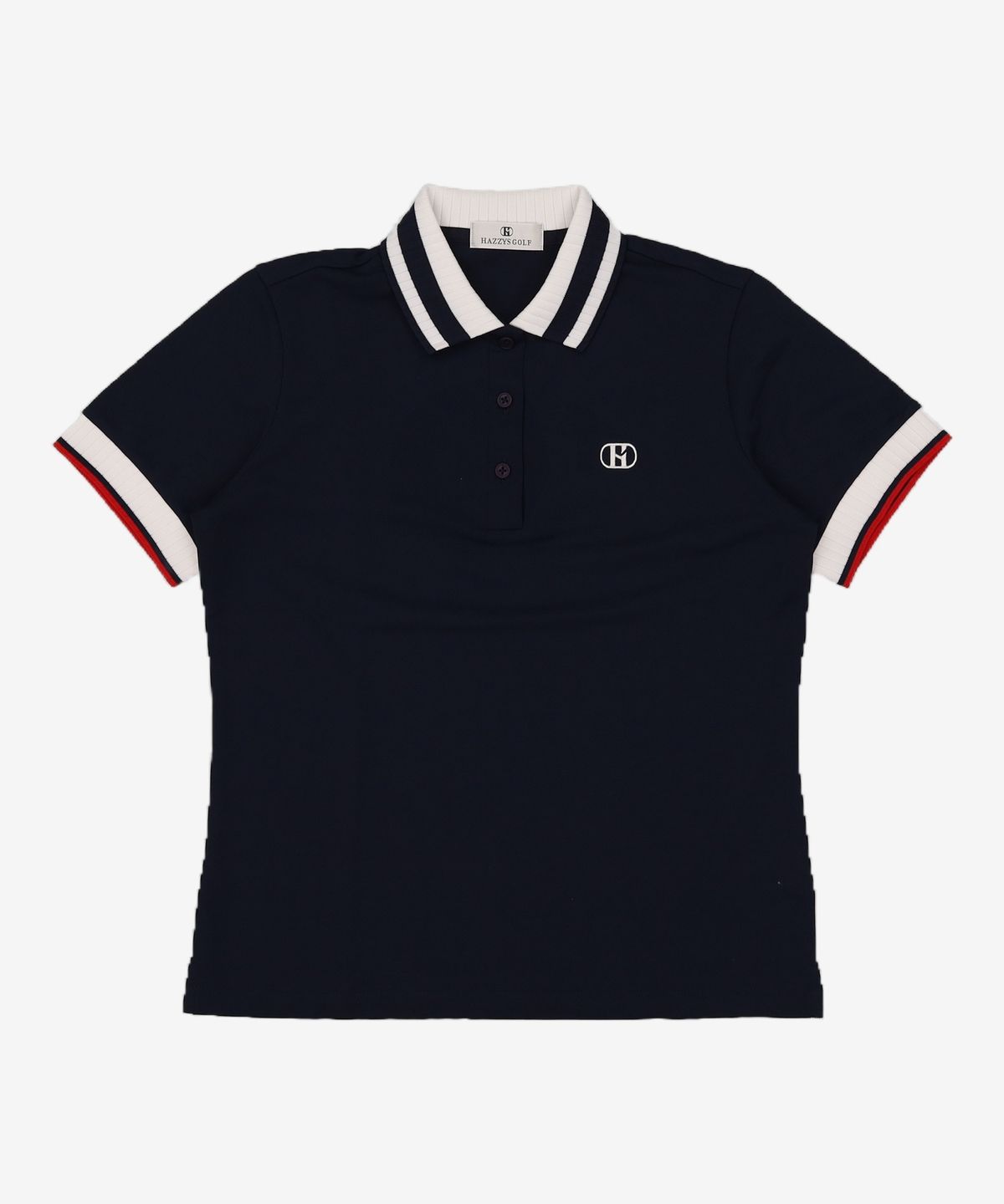 헤지스골프(HAZZYS GOLF) 네이비 베이직 피케 카라 티셔츠_HWTS3B301N3 90