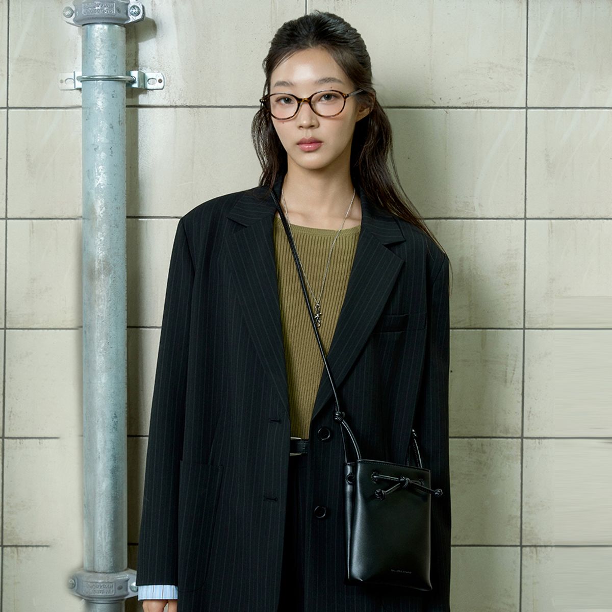 랩(LAP) URBAN KNOT CROSSBAG AS7AB443