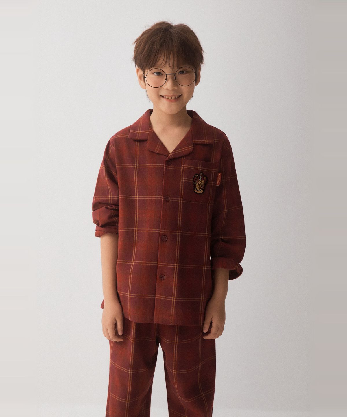 스파오 키즈(SPAO KIDS) [키즈] (해리포터) 플란넬 파자마(Burgundy)_SPPPG4TKU3