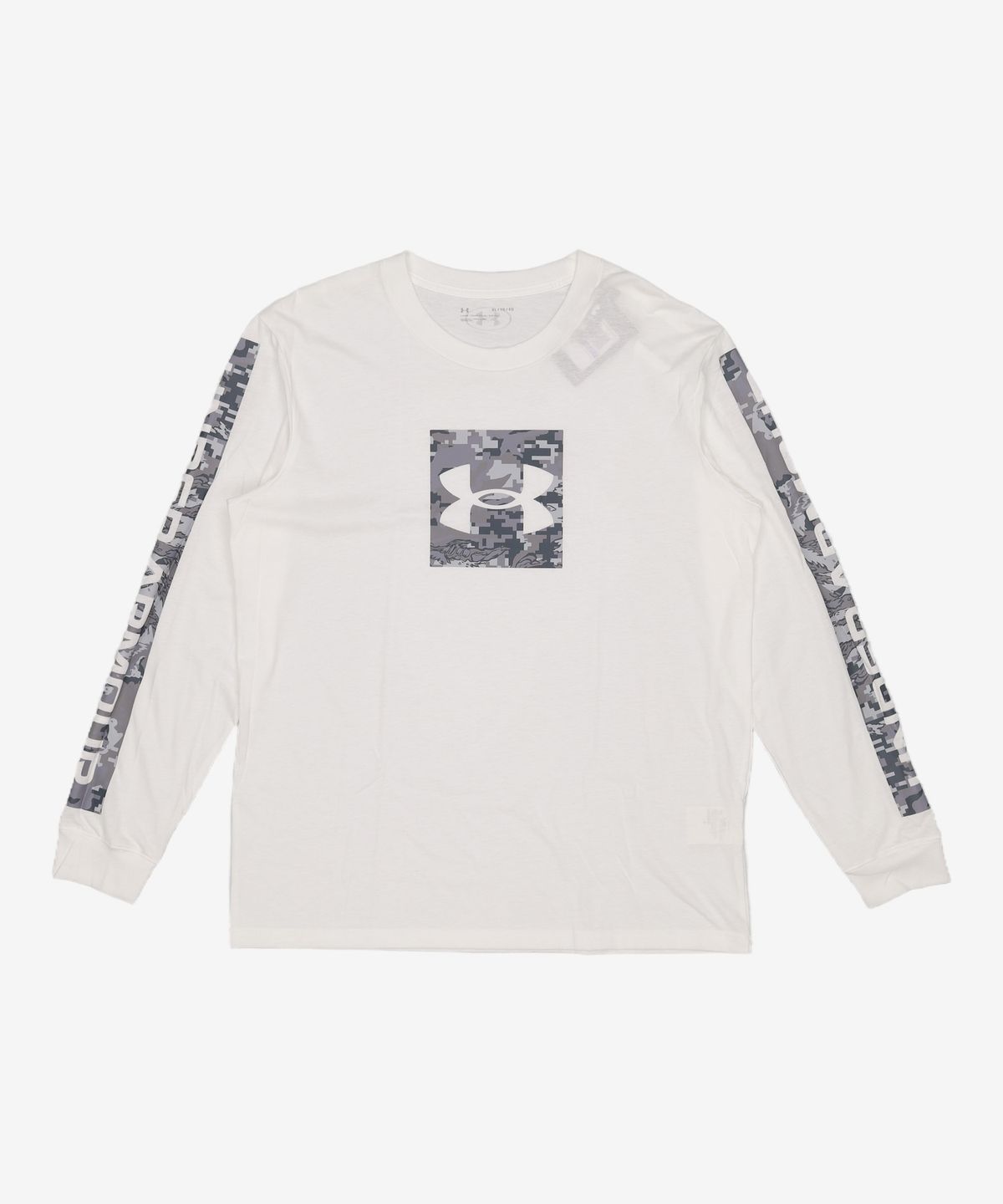 언더아머(UNDERARMOUR) 카모 박스드 스포츠스타일 긴팔 1366464-101 XL
