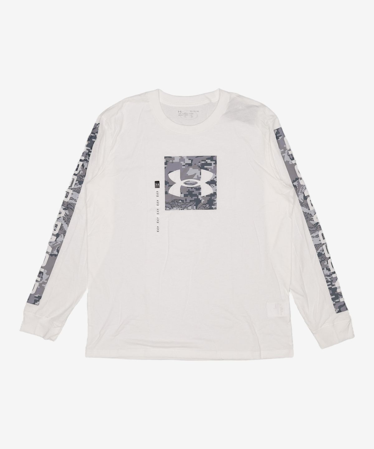 언더아머(UNDERARMOUR) 카모 박스드 스포츠스타일 긴팔 1366464-101 XL