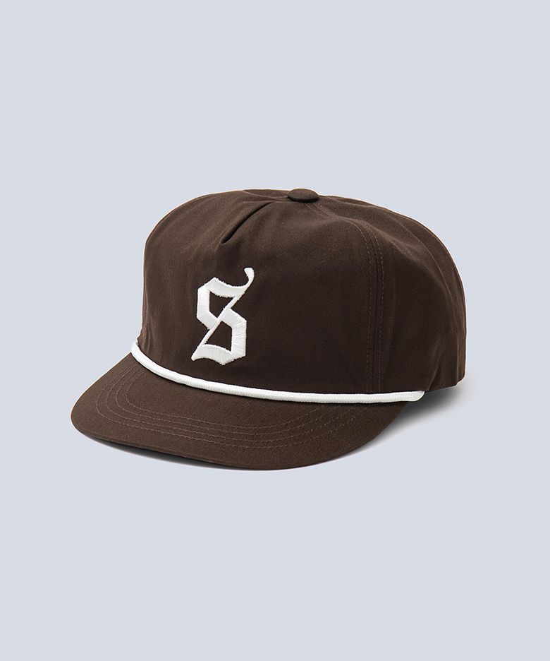 S GOTHIC TRUCKER CAP (BROWN)