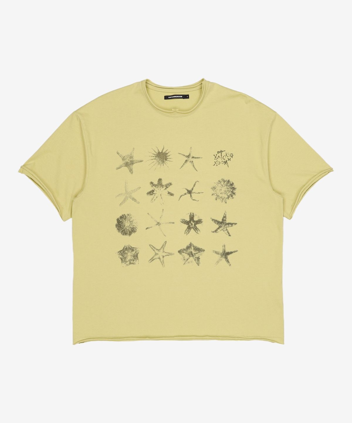 해칭룸(HATCHINGROOM) Starfish Tee Dark M.Grey 4