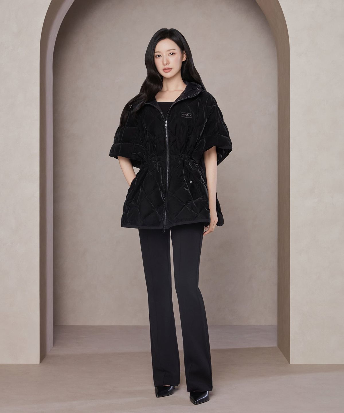 듀베티카(DUVETICA) 조알리(블랙)(여성 팬츠)