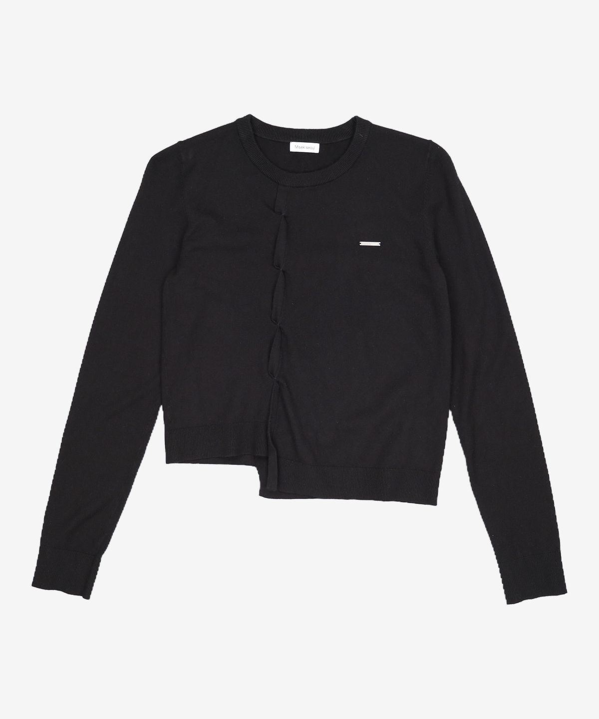 미세키서울(MISEKI SEOUL) Origami pleats knit top BLACK S