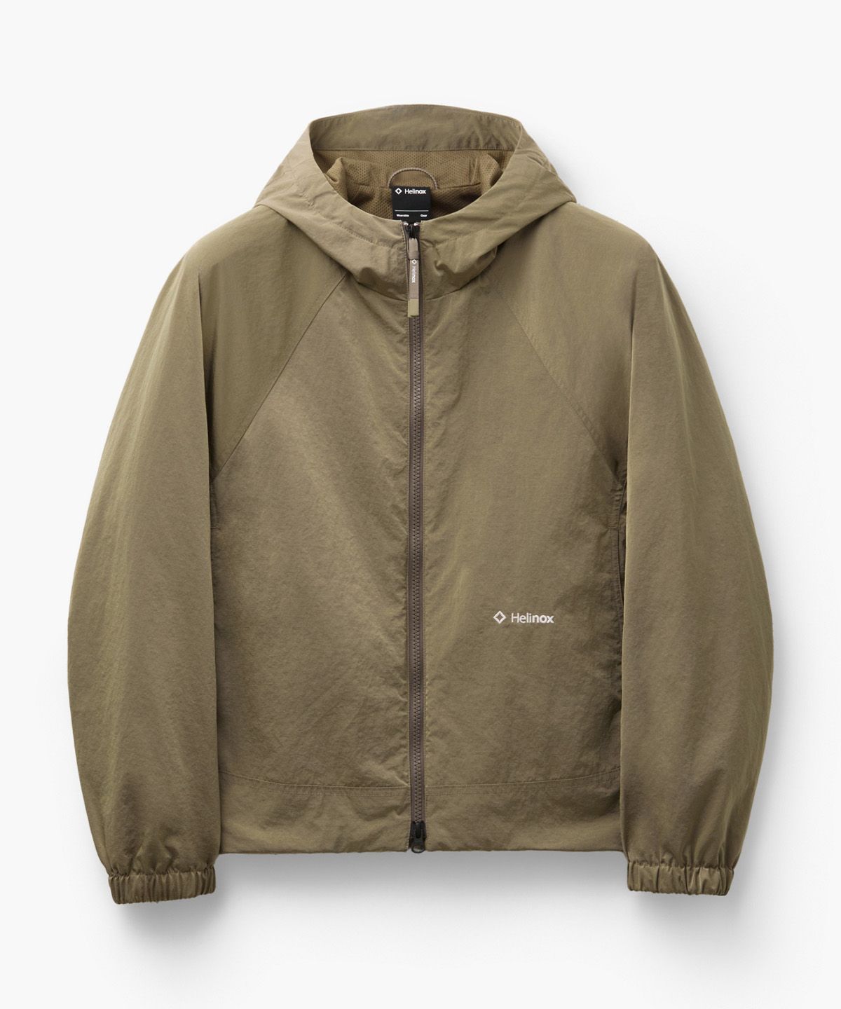 헬리녹스 웨어(HELINOX WEAR) 립스탑 투톤 후드 자켓 우먼_Beige