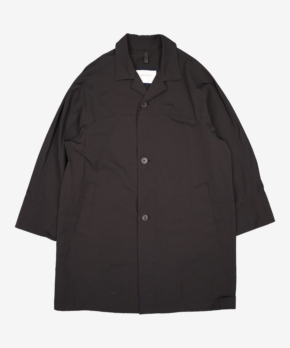 커스텀멜로우(CUSTOMELLOW) dolman sleeve light coat_CWCAS22103BKX 110