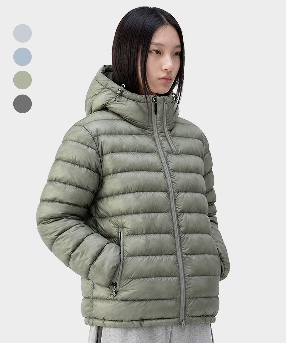 무신사 스탠다드 스포츠(MUSINSA STANDARD SPORTS) 벤트 시어로프트 패딩자켓 (4color)