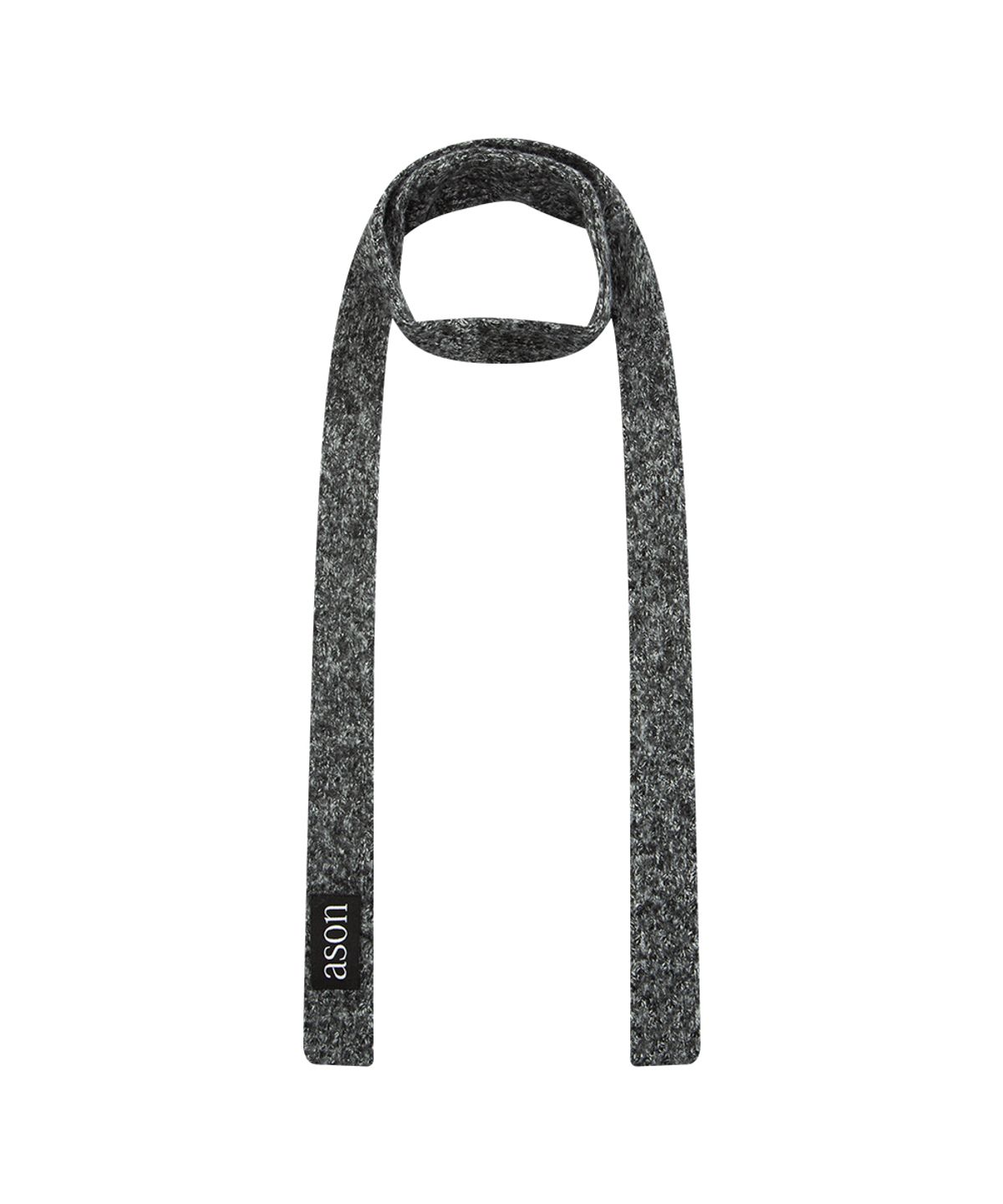 애즈온(ASON) NEP SLIM MUFFLER / CHARCOAL
