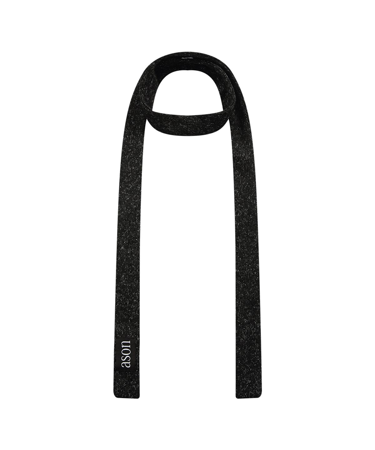 애즈온(ASON) NEP SLIM MUFFLER / BLACK