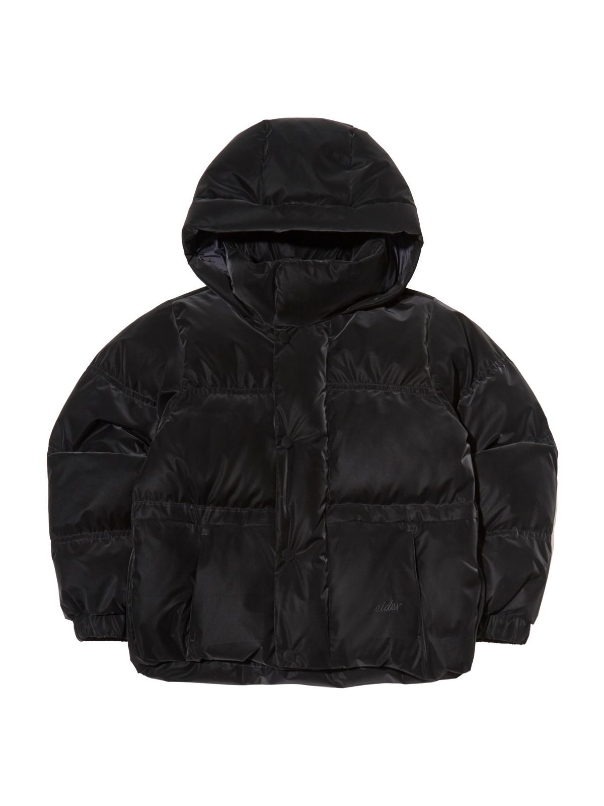아이더(EIDER) MONGLIT (몽글릿) 여성 키즈 푸퍼 다운 자켓_TITANIUM BLACK