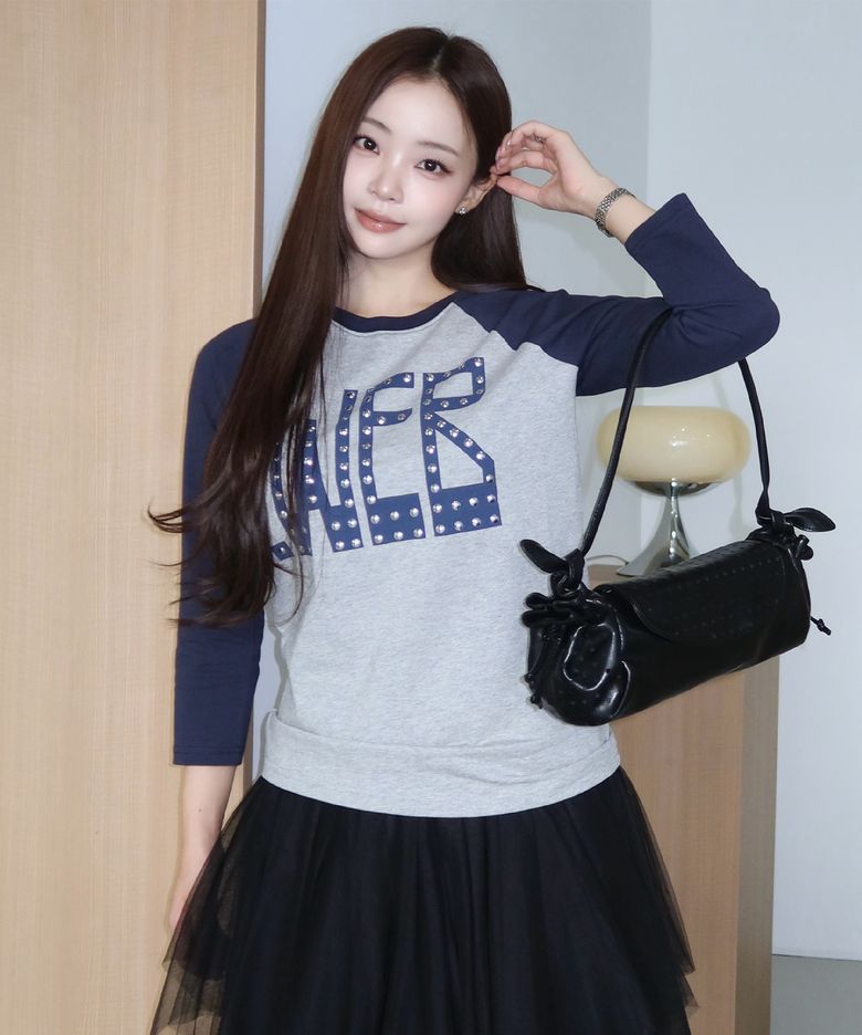 Web Hotfix Raglan Top [Navy]