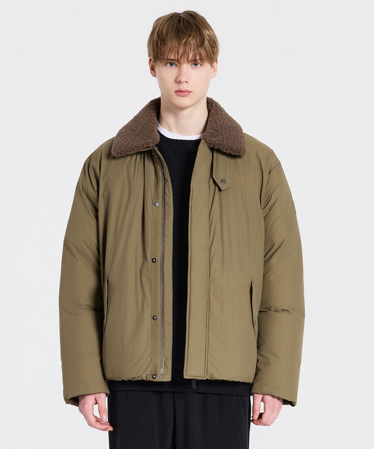 아이더(EIDER) MUS (무스) 남성 다운 자켓_KHAKIBEIGE