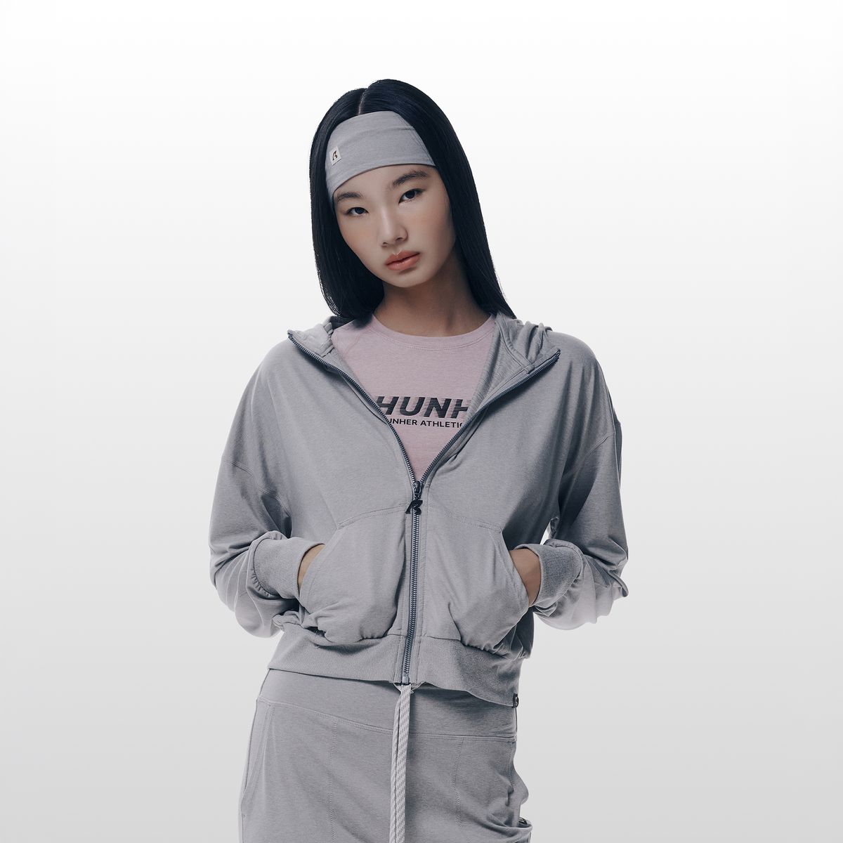 런허(RHUNHER) 코지드림 후드 집업