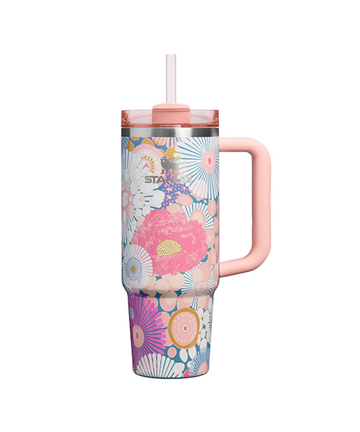 스탠리 1913(STANLEY1913) 퀜처 H2.0 플로우스테이트 텀블러 887ml 소르베와일드플라워
