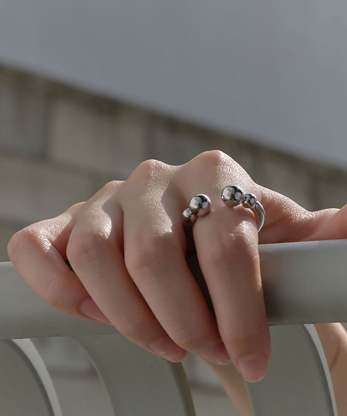 앤 서울(ANNE SEOUL) TWO BALLS RING