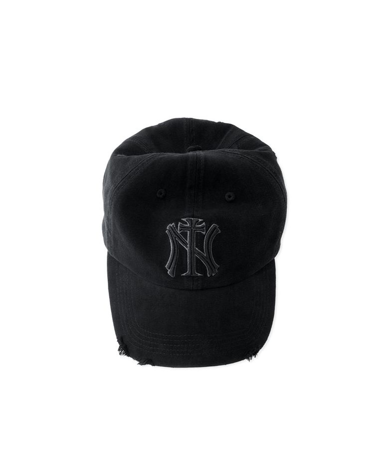 NY Cross Damage Cap (Black)