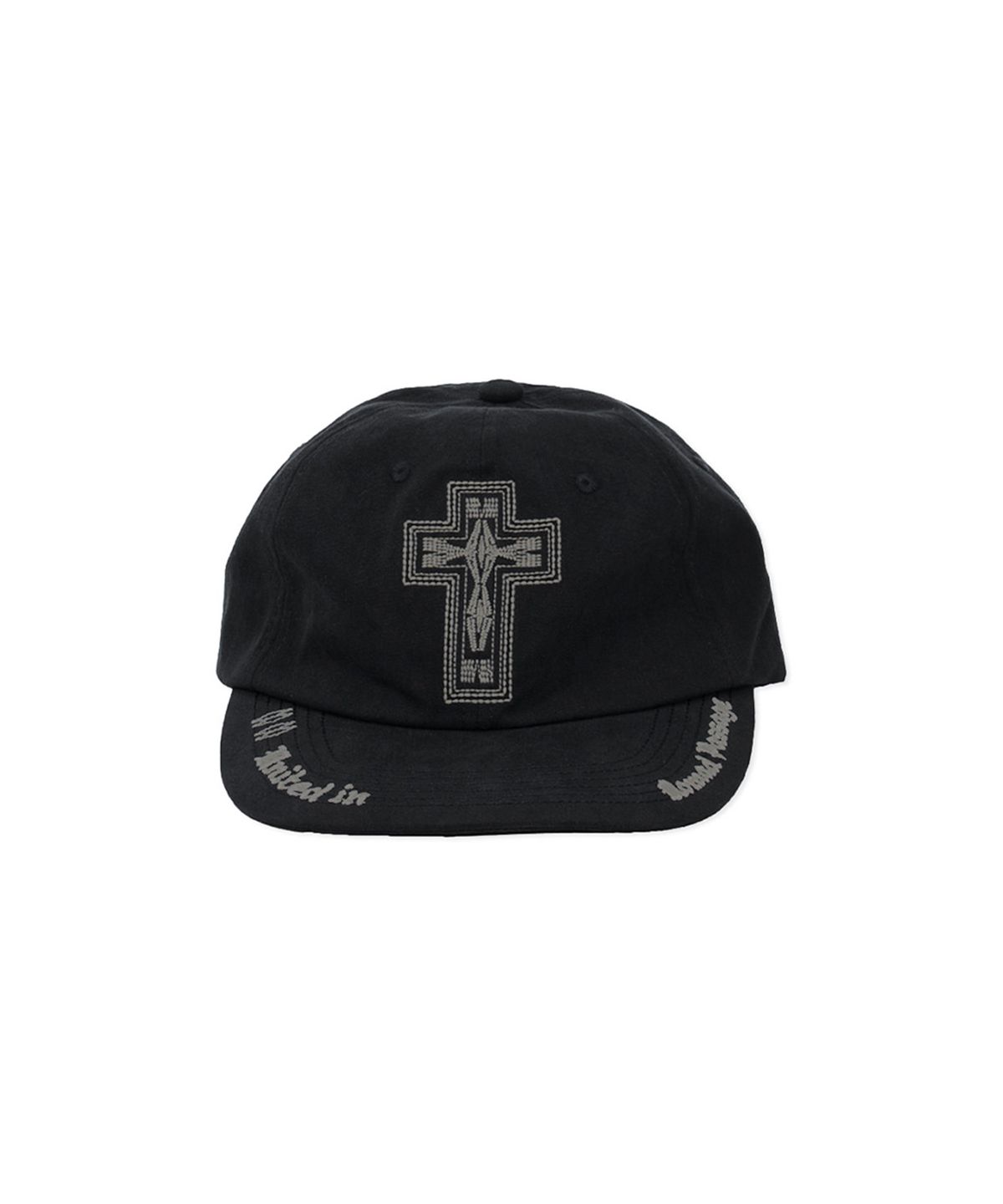 이티씨이(ETCE) ESTATE Cross Flat Cap (Black)