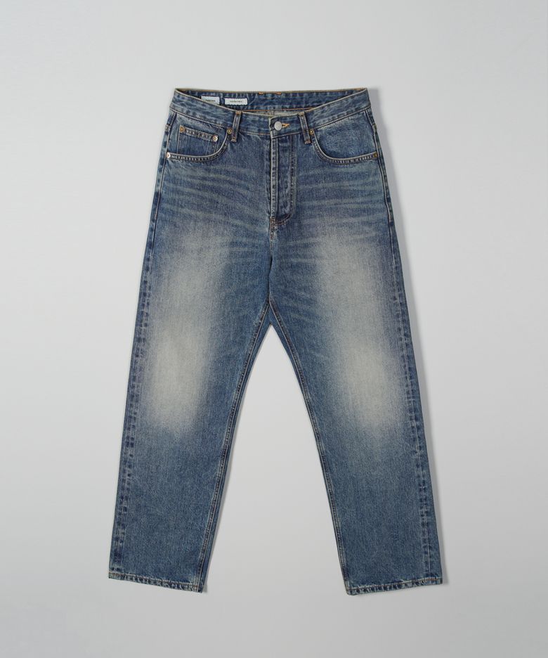 5PK SELVEDGE W.S DENIM PANTS - AGED INDIGO