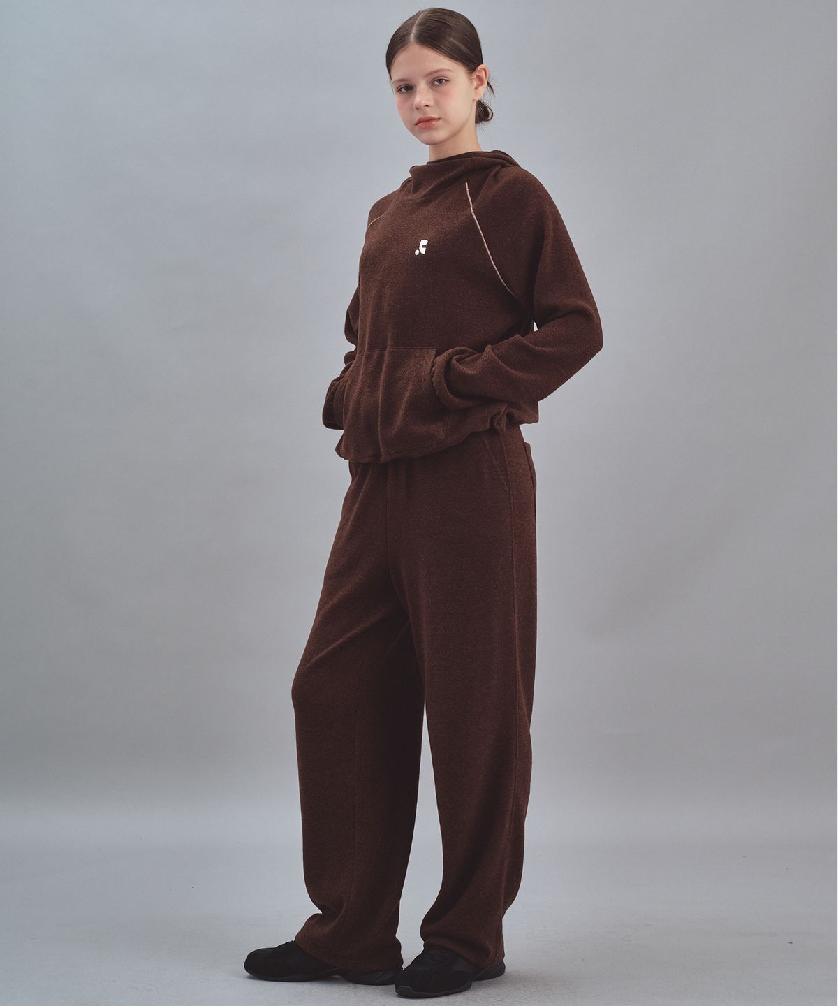 레스트앤레크레이션(REST&RECREATION) WIDE KNIT PANTS - BROWN