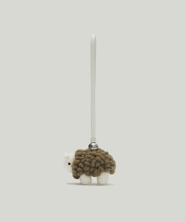 쉽 백 참장식 카키
