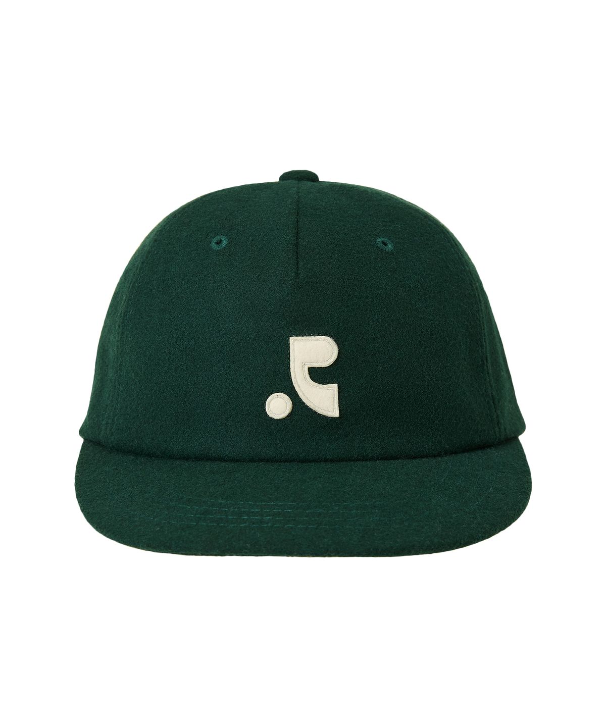 레스트앤레크레이션(REST&RECREATION) TEXTURED LOGO WIDE CAP - GREEN