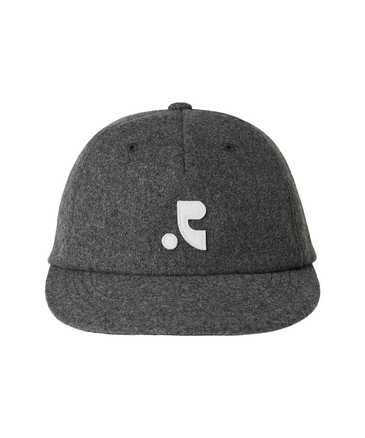 레스트앤레크레이션(REST&RECREATION) TEXTURED LOGO WIDE CAP - CHARCOAL