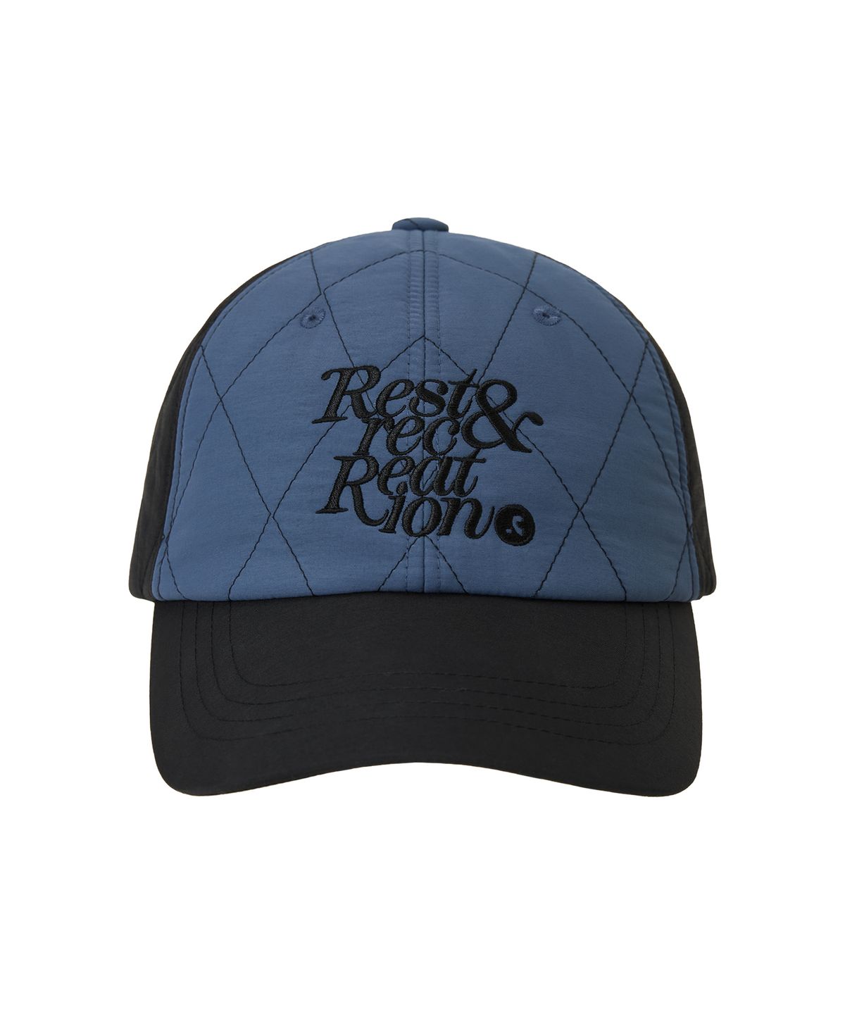 레스트앤레크레이션(REST&RECREATION) QUILTED BALL CAP - BLACK