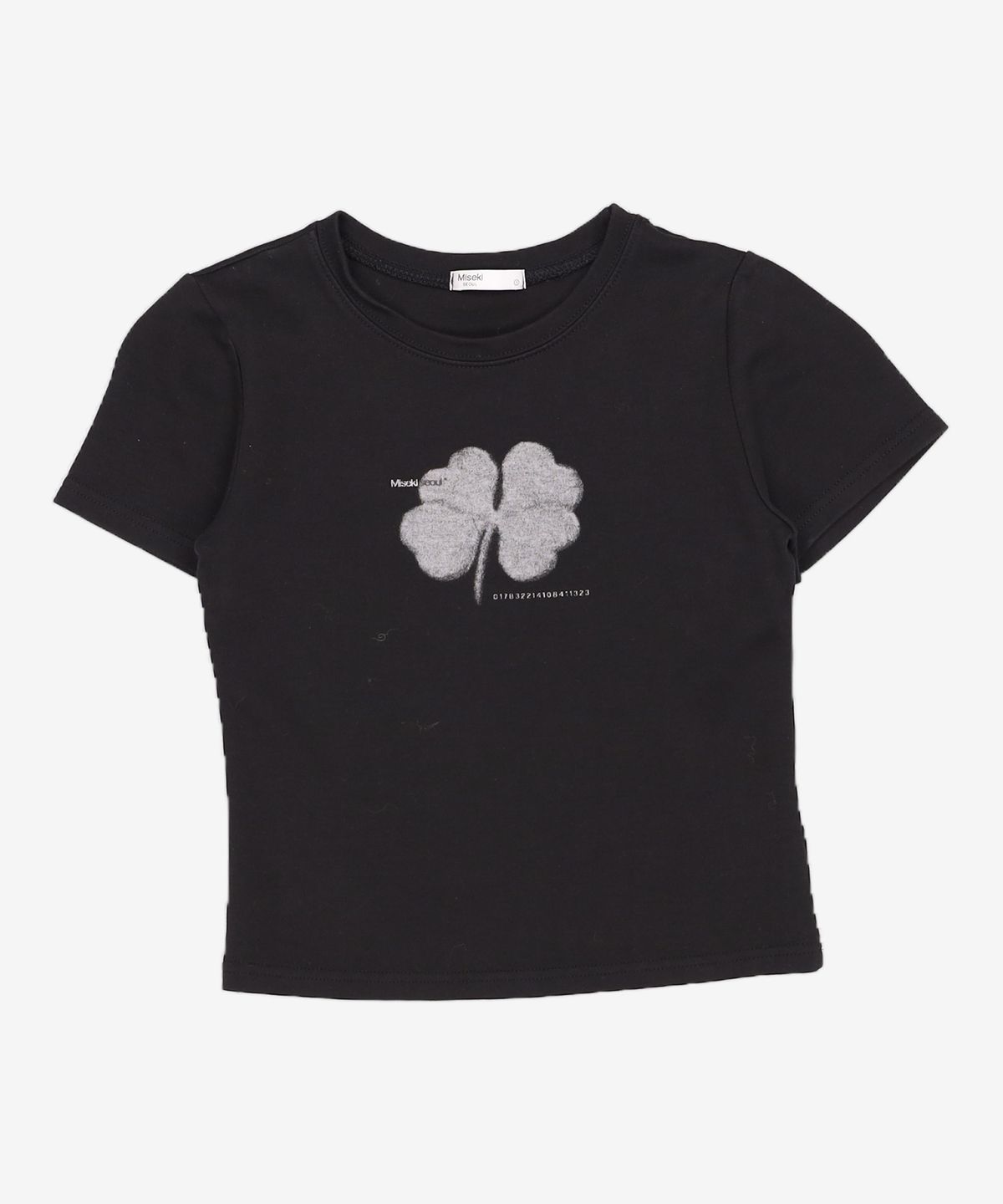 미세키서울(MISEKI SEOUL) Clover short sleeves BLACK 1