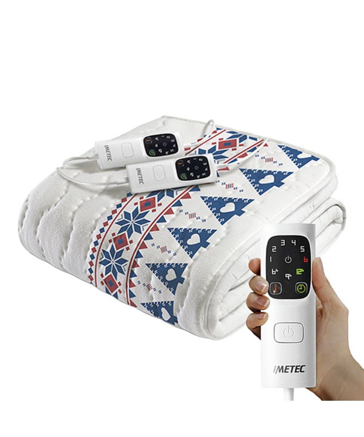 이메텍(IMETEC) 프리미엄 순면 전기요 더블 IMO-915A (트리)