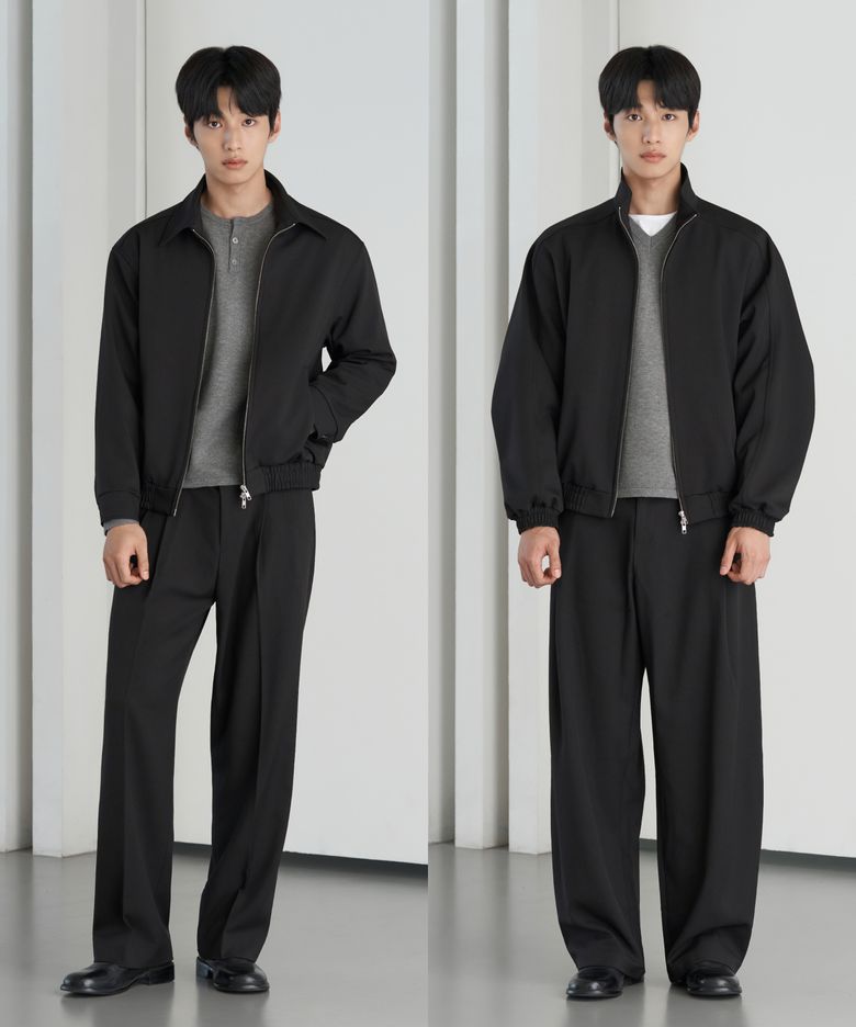 26 FW 커스터마이징 블루종 셋업 (블랙)