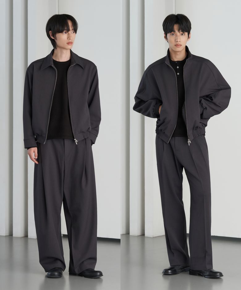 26 FW 커스터마이징 블루종 셋업 (차콜)