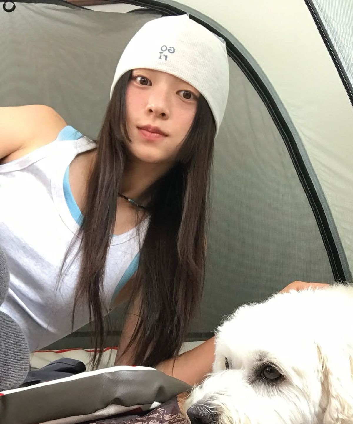 고리(GORI) GOrI Mini Logo Waffle Beanie [ 3COLOR ]