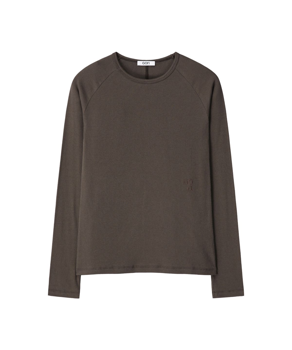 고리(GORI) Modal Raglan Long Sleeve (brown)