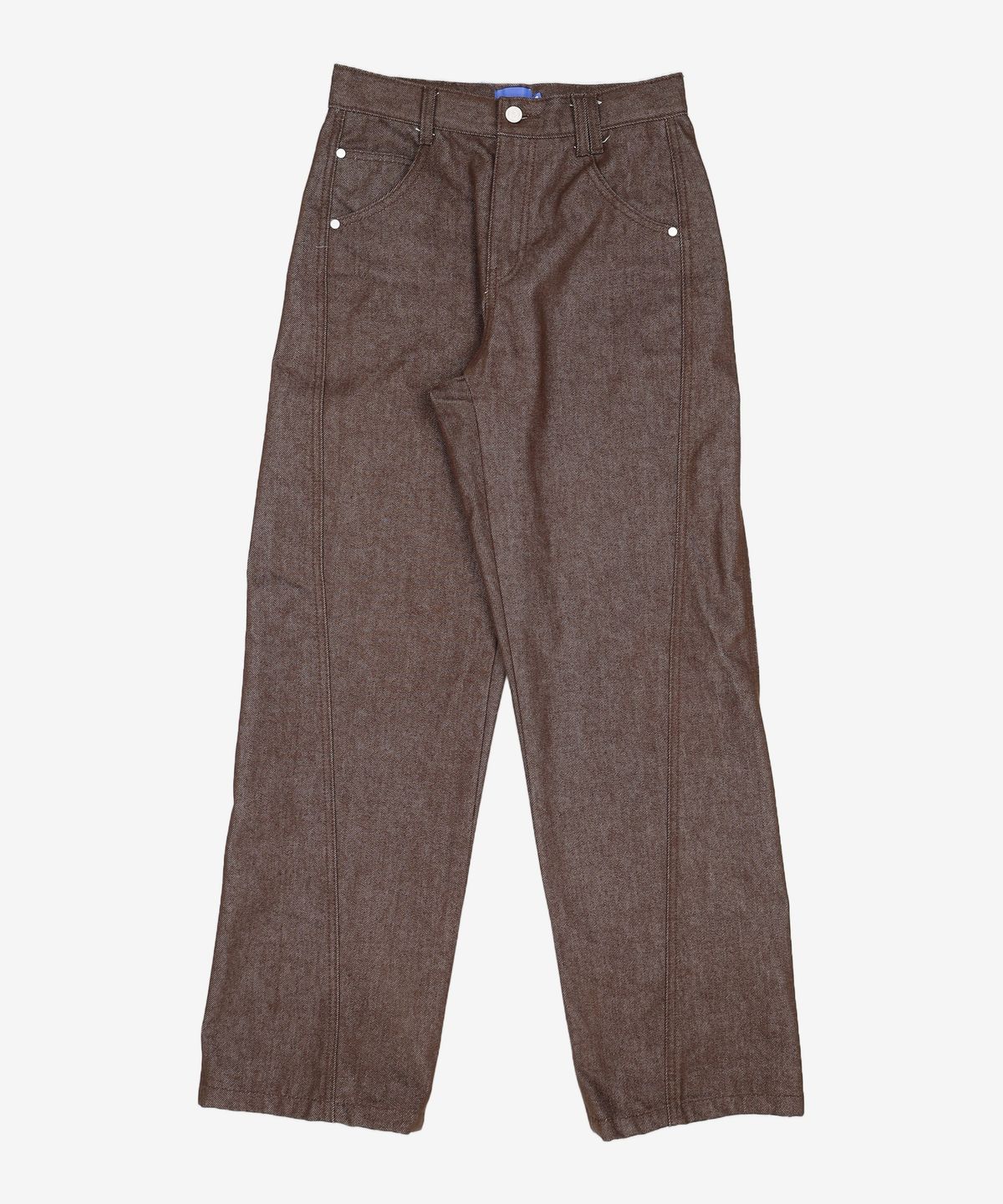 데케트(DECET) Curved Wide Jeans DCPT033CPBrown 26