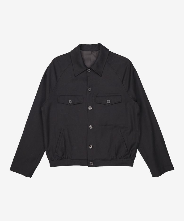 Short Blouson Jacket - Black MOON