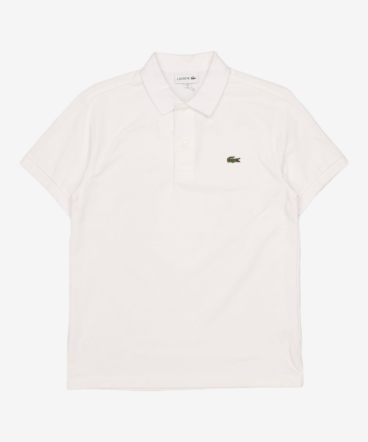 라코스테(LACOSTE) 남성 프렌치 레귤러핏 베이직 반팔 폴로 [화이트] 003