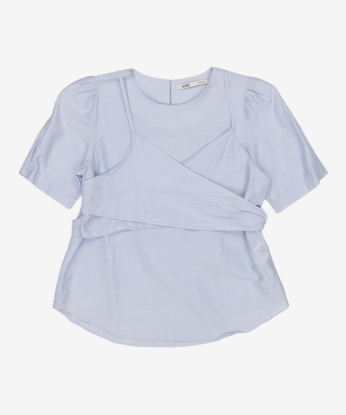 미쏘(MIXXO) 뷔스티에 레이어드 블라우스 MIWBWB636B S