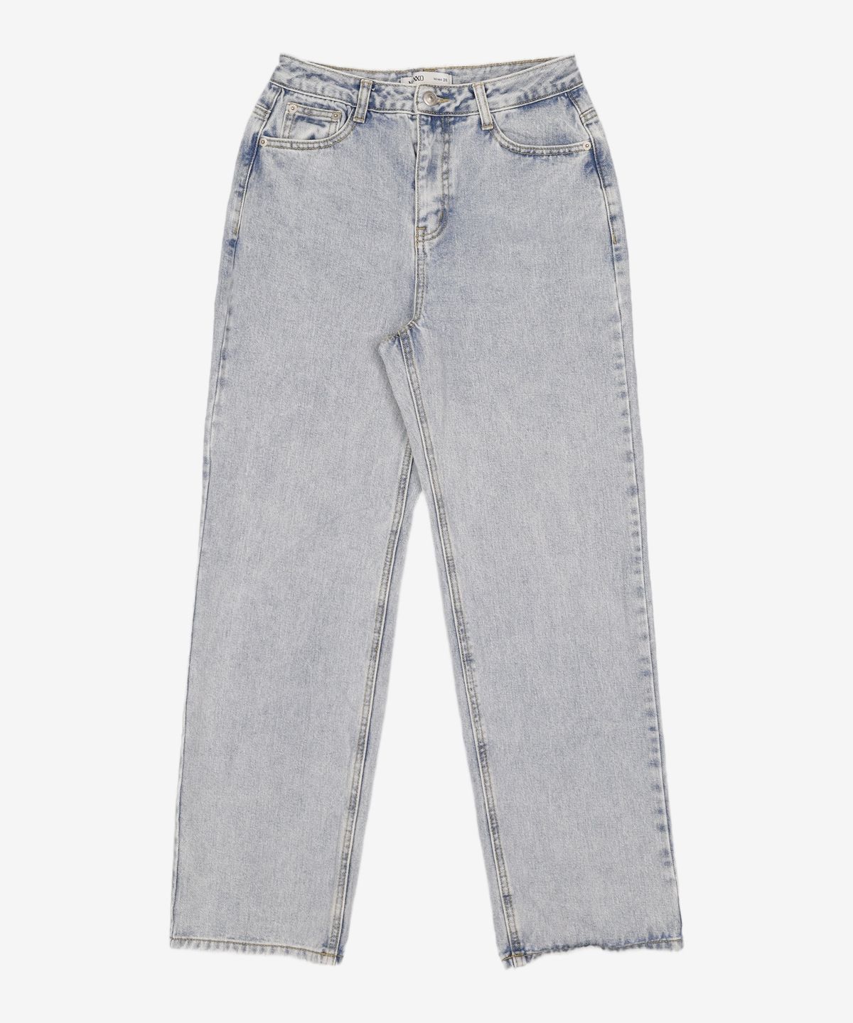 미쏘(MIXXO) 롱와이드핏 데님 MIWTJC337J 26