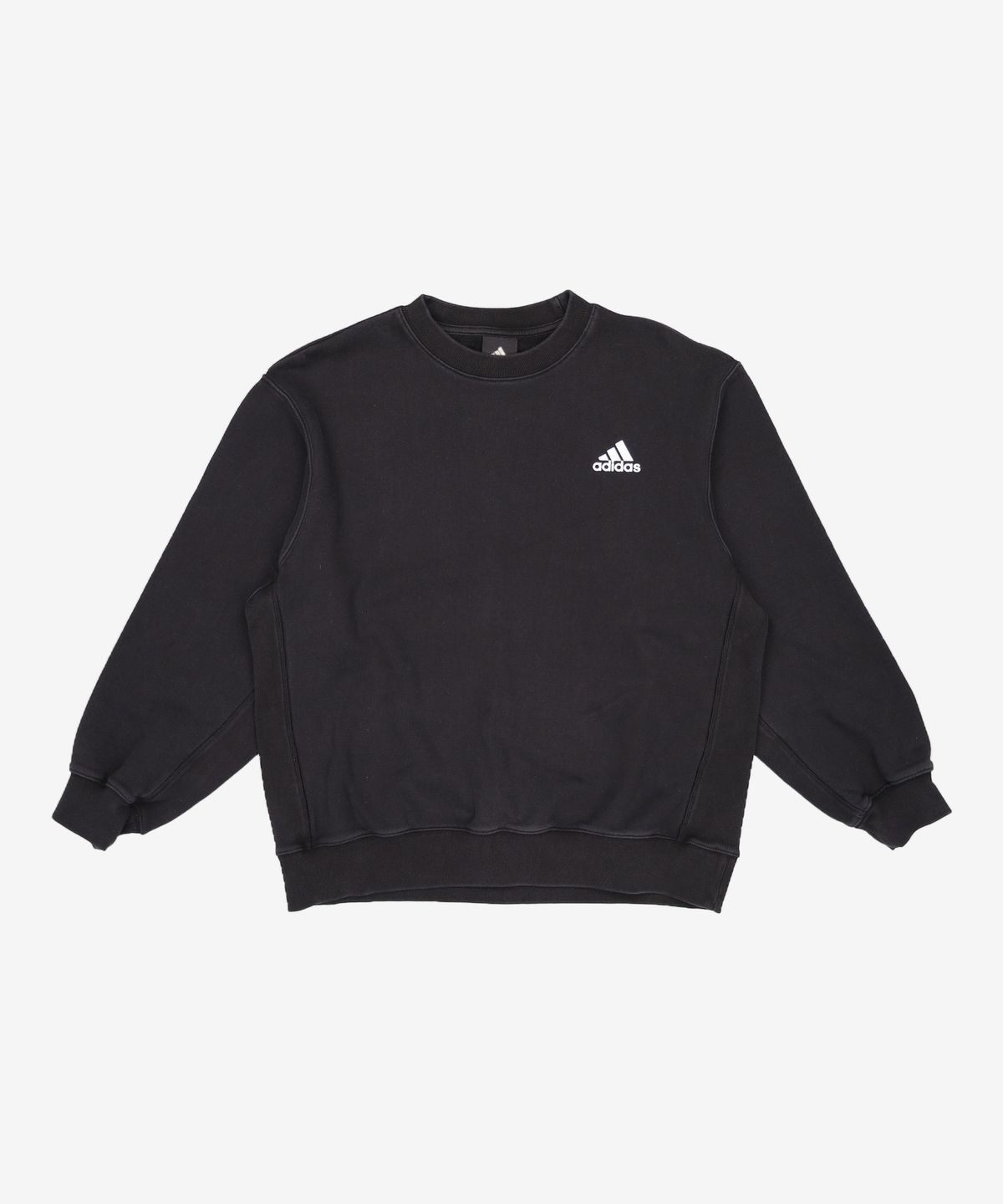 아디다스(ADIDAS) 릴랙스 오버사이즈 크루넥 - 블랙 / CM1407 L