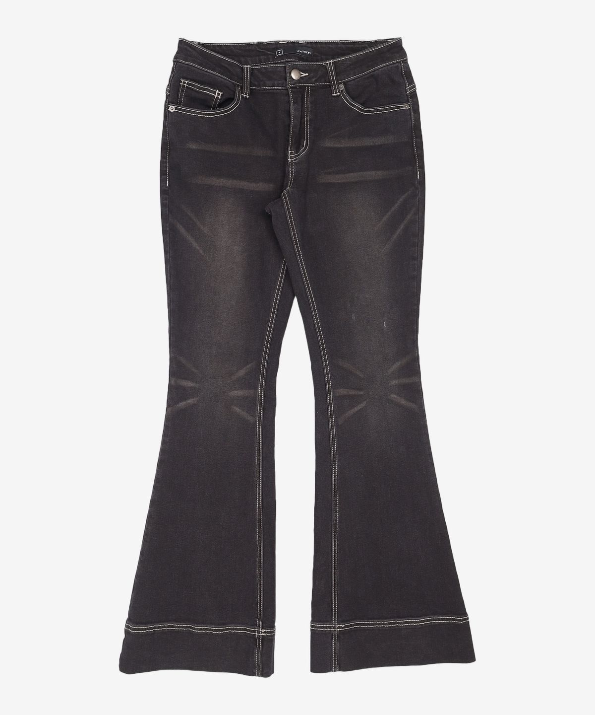 레더리(LEATHERY) 청/데님 팬츠 S