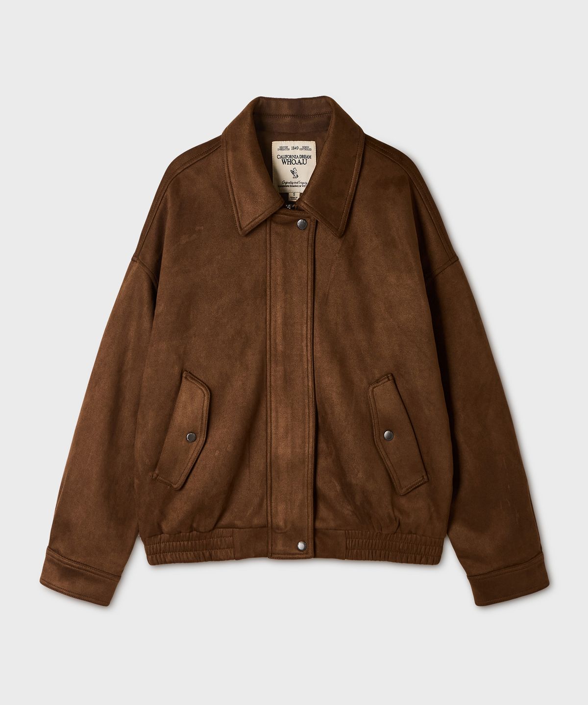 후아유(WHO.A.U) Synthetic Suede Jacket / WHJKG4921F