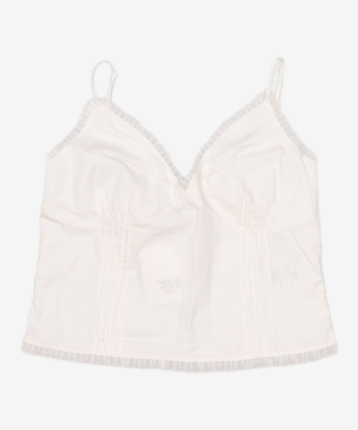 그로브(GROVE) FENNA SLEEVELESS BLOUSE (WHITE) FREE