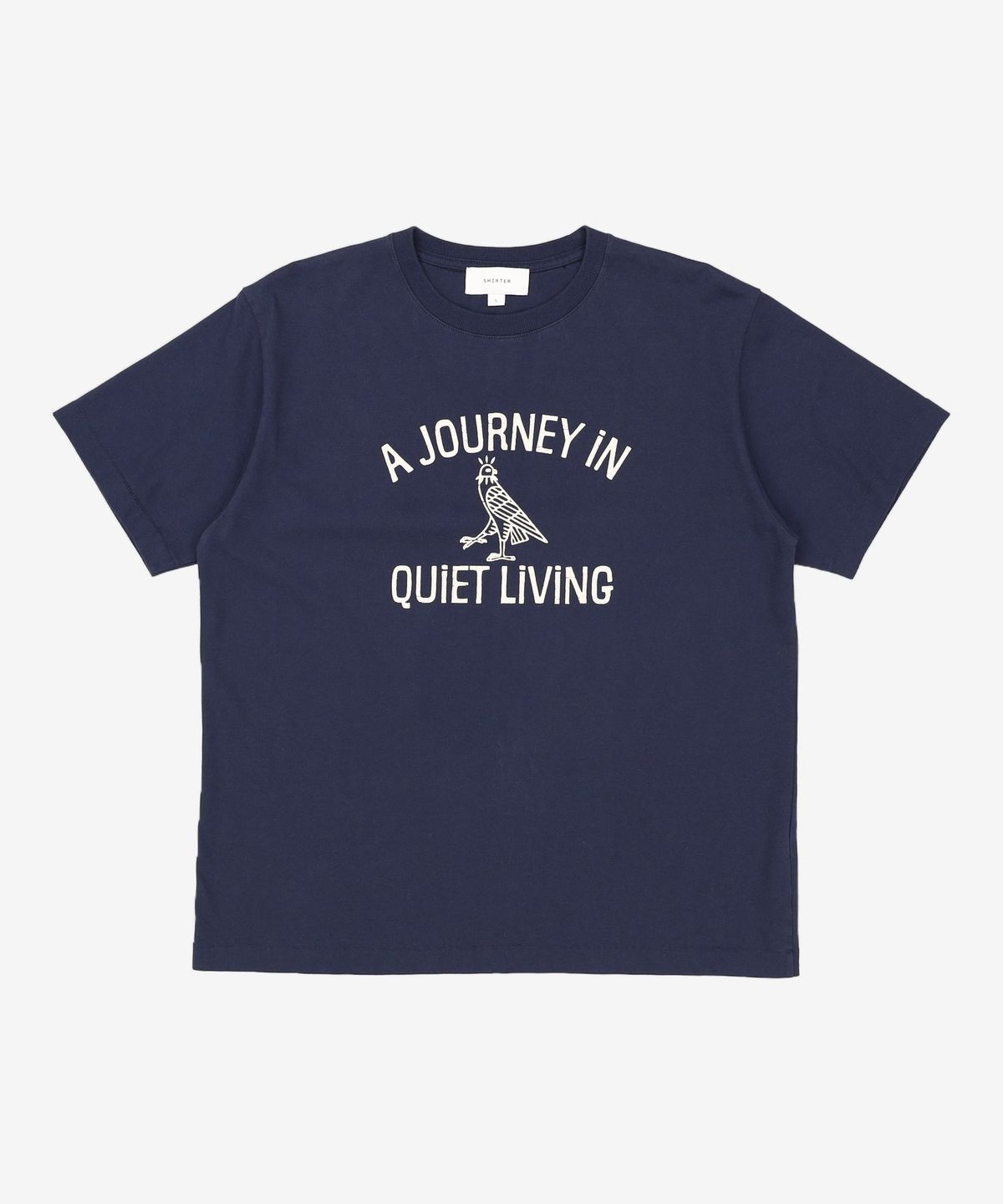 셔터(SHIRTER) WASHED JOURNEY T-SHIRT (NAVY) S