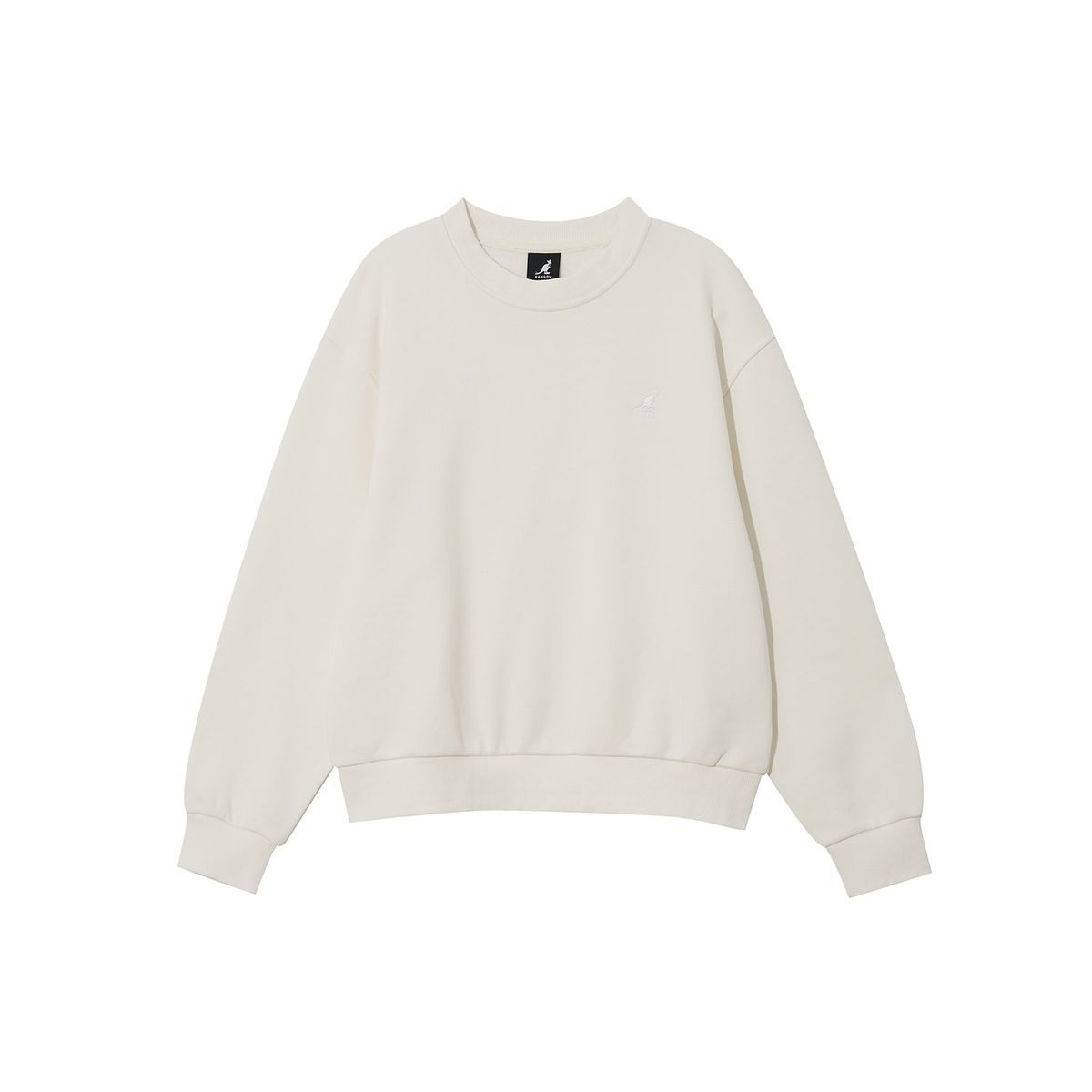 캉골(KANGOL) 우먼스 스웨트셔츠 1813 아이보리