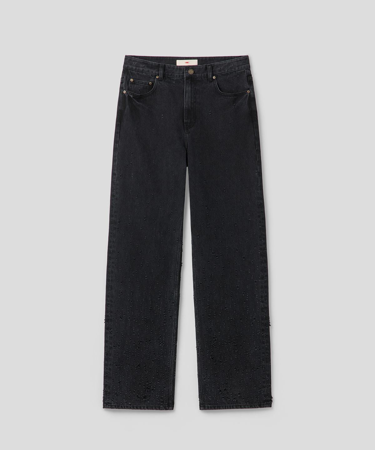 엠엠아이씨(MMIC) GLEAM TRACE JEANS (BLACK)